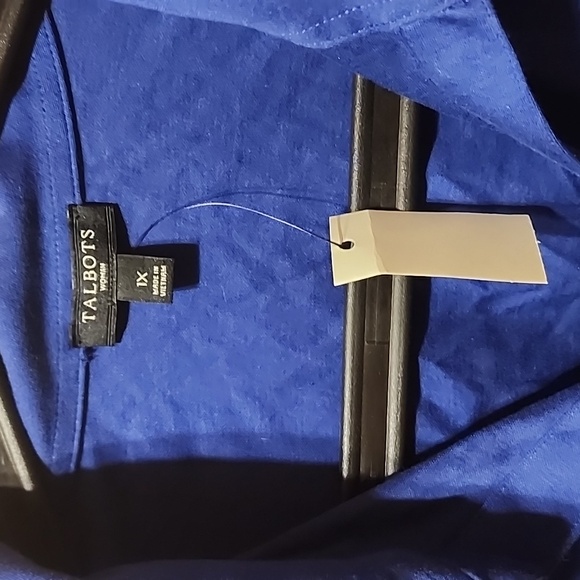 Talbots Women's Shirt Size 1X NWT - Picture 2 of 3